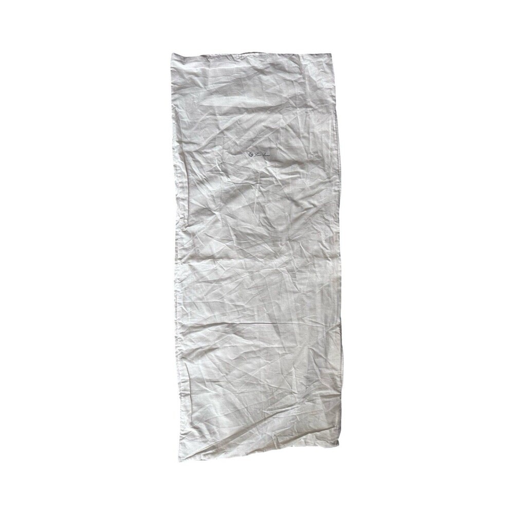 Loro Piana Beige cotton garment bag